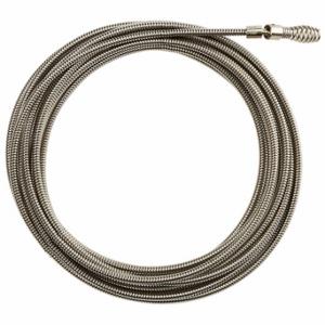 MILWAUKEE 48-53-2564 Drain Cleaning Cable, 1/4 Inch Dia, 25 Ft Lg, Inner Core, Drop Head Auger, 48-53-2564 | CT3JRB 422W27