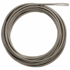 MILWAUKEE 48-53-2674 Drain Cleaning Cable, 5/16 Inch Dia, 50 Ft Lg, Inner Core, Bulb Auger | CT3JRQ 422W21