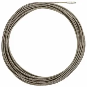 MILWAUKEE 48-53-2772 Drain Cleaning Cable, 5/16 Inch Dia, 75 Ft Lg, Inner Core, Drop Head Auger, 48-53-2772 | CT3JRR 422W28