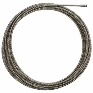 MILWAUKEE 48-53-2773 Drain Cleaning Cable, 3/8 Inch Dia, 50 Ft Lg, Inner Core, Coupling | CT3JRN 422W29