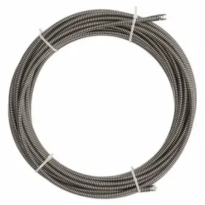 MILWAUKEE 48-53-2778 Drain Cleaning Cable, 1/2 Inch Dia, 75 Ft Lg, Inner Core, Coupling | CT3JQY 792V05