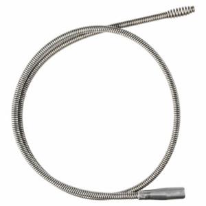 MILWAUKEE 48-53-3574 Drain Cleaning Cable, 3/8 Inch Dia, 4 Ft Lg, Hollow Core, Bulb Auger, 48-53-3574 | CT3JRM 801NJ4