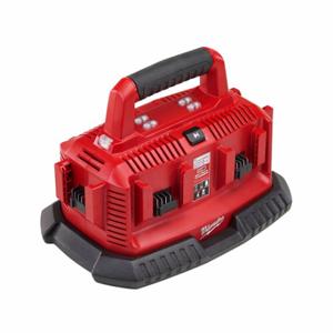 MILWAUKEE 48-59-1806 Battery Charger, Milwaukee, Multi-Port Sequential Charging | CT3GXK 40K996