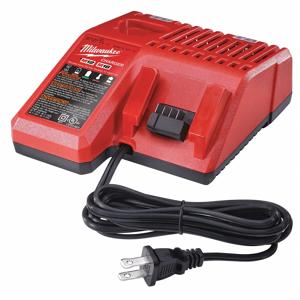 MILWAUKEE 48-59-1812 Battery Charger, 3Ah Battery Capacity, 60Min Charge Time, 2 Ports | CH6JZX 23Y581