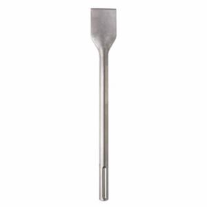 MILWAUKEE 48-62-4258 Chisel Bit, 2 Inch Head Wd, 15 Inch Overall Length, 45/64 Inch Shank Dia | CT3KTM 451N64