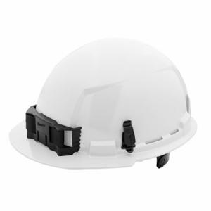 MILWAUKEE 48-73-1120 Hard Hat, Front Brim Head Protection, ANSI Classification Type 1, Class E, White | CT3KQN 787VE8