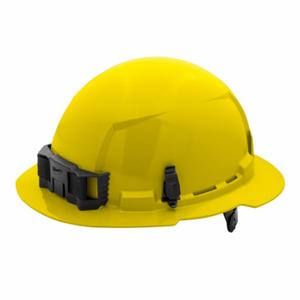 MILWAUKEE 48-73-1123 Hard Hat, Full Brim Head Protection, ANSI Classification Type 1, Class E, Yellow | CT3KRW 787VF1