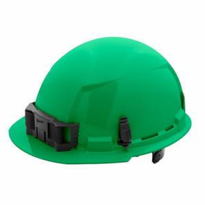 MILWAUKEE 48-73-1126 Hard Hat, Front Brim Head Protection, ANSI Classification Type 1, Class E, Green | CT3KRY 787VF4