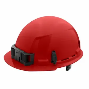 MILWAUKEE 48-73-1128 Hard Hat, Front Brim Head Protection, ANSI Classification Type 1, Class E, Red | CT3KQL 787VF6