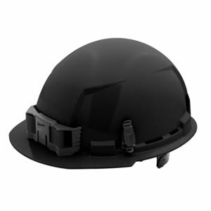 MILWAUKEE 48-73-1130 Hard Hat, Front Brim Head Protection, ANSI Classification Type 1, Class E, Black | CT3KTA 787VF8