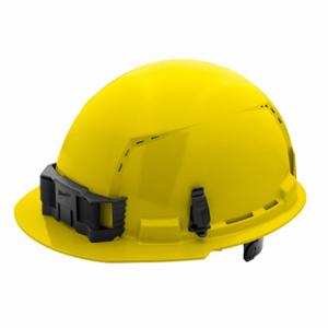 MILWAUKEE 48-73-1222 Hard Hat, Front Brim Head Protection, ANSI Classification Type 1, Class C, Yellow | CT3KQG 787VG6