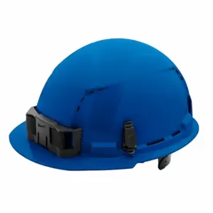 MILWAUKEE 48-73-1224 Hard Hat, Front Brim Head Protection, ANSI Classification Type 1, Class C, Blue | CT3KPZ 787VG8