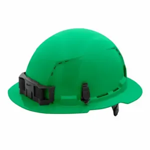 MILWAUKEE 48-73-1227 Hard Hat, Full Brim Head Protection, ANSI Classification Type 1, Class C, Green | CT3KRH 787VH1