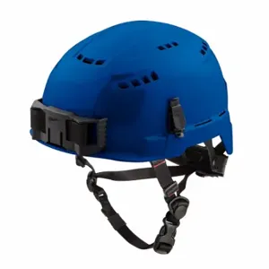 MILWAUKEE 48-73-1304 Hard Hat, Climbing Head Protection, ANSI Classification Type 2, Class C, Blue, No Graphics | CT3KPM 787VC4