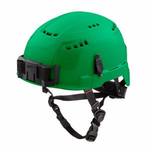 MILWAUKEE 48-73-1306 Hard Hat, Climbing Head Protection, ANSI Classification Type 2, Class C, Green | CT3KPN 787VC6