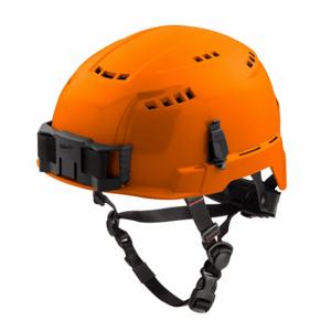 MILWAUKEE 48-73-1312 Hard Hat, Climbing Head Protection, ANSI Classification Type 2, Class C, Orange | CT3KTB 787VD2