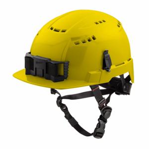 MILWAUKEE 48-73-1322 Hard Hat, Front Brim Head Protection, ANSI Classification Type 2, Class C, Yellow | CT3KTE 787VD6