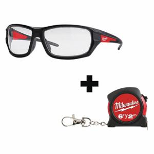 MILWAUKEE 48-73-2021, 48-22-5506 Safety Glasses, Polarized, 6 ft Tape | CT3NMK 349EW4