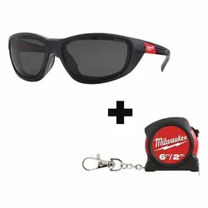 MILWAUKEE 48-73-2046, 48-22-5506 Safety Glasses, Clear | CT3NLQ 349EW1