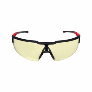 MILWAUKEE 48-73-2103 Safety Glasses, Anti-Fog /Anti-Scratch, No Foam Lining, Wraparound Frame, Half-Frame | CT3NMH 793PJ2