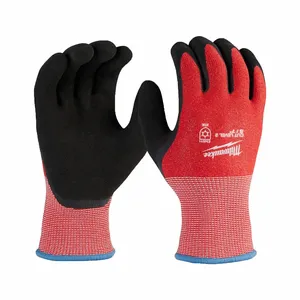 MILWAUKEE 48-73-7920B Knit Gloves, Size S, Palm, Double Dipped, Latex, Palm, Latex, Acrylic, 12 PK | CT3MMJ 787RG4