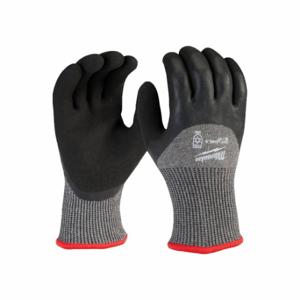 MILWAUKEE 48-73-7950B Knit Gloves, Size S, 3/4, Double Dipped, Latex, 3/4, Latex, Acrylic, 12 PK | CT3MLJ 787RJ4