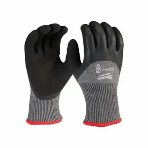 MILWAUKEE 48-73-7952 Knit Gloves, Size L, 3/4, Double Dipped, Latex, 3/4, Latex, Acrylic, Sandy | CT3MKJ 787RJ7