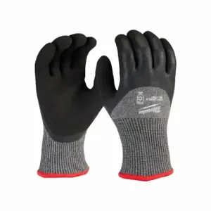 MILWAUKEE 48-73-7953 Knit Gloves, Size XL, 3/4, Double Dipped, Latex, 3/4, Latex, Acrylic, Sandy | CT3MLX 787RJ9