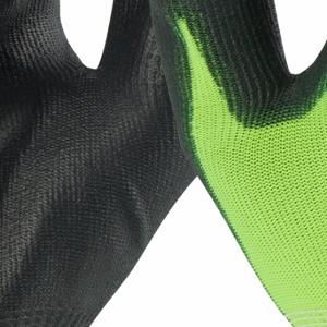 MILWAUKEE 48-73-8910B Work Gloves, S 7, Smooth, Polyurethane, Palm, Dipped, ANSI Abrasion Level 3, 12 PK | CT3KJG 787UM8