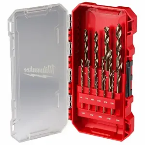 MILWAUKEE 48-89-2370 Drill Bit Set, 15 Drill Bits, Black Oxide | CT3JTV 800W12