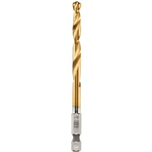 MILWAUKEE 48-89-4612 15/64 Inch Twist Drill Bit, High Speed Steel, 2-11/32 Inch Depth, Hex Shank Type | CD2HJT 45KM79