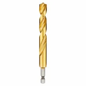 MILWAUKEE 48-89-4627 Drill Bit, 15/32 Inch Drill Bit Size, 3 3/16 Inch Flute Length, 1/4 Inch Shank Hex Size | CT3JYM 45KM93