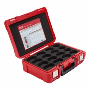 MILWAUKEE 49-12-CASE Tool Case, 10 1/4 Inch Overall Height, 10 1/4 Inch Overall Width, 10 1/4 Inch Overall Dp | CT3PTH 53RG09