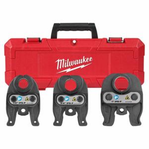MILWAUKEE 49-16-2496 Pressbacken-Kit, 1/2 Zoll bis 1 Zoll Rohr, Kohlenstoffstahl/Edelstahl, kompakte Werkzeugtypen | CR7QCN 788WH8
