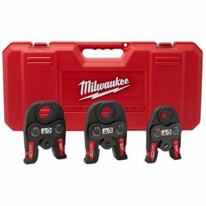 MILWAUKEE 49-16-2696 Pressbacken-Kit, 1/2 Zoll bis 1 Zoll Rohr, schwarzes Eisen, erweiterte/Standard-Werkzeugtypen | CR7QCR 53AZ04