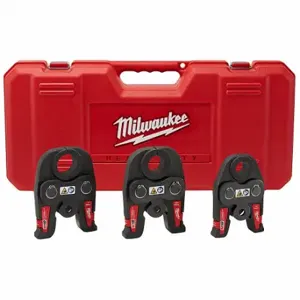 MILWAUKEE 49-16-2696 Press Jaw Kit, 1/2 Inch To 1 Inch Pipe, Black Iron, Extended/Std Tool Types | CR7QCR 53AZ04