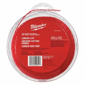 MILWAUKEE 49-16-2713 Tri mmer Line, 0.095 Inch Dia, 250 ft Length | CT3PWV 488F08