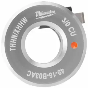 MILWAUKEE 49-16-B03AC Stripping Bushing, For Copper, 3/0 AWG Max, THHN/XHHW | CT3PML 56HF72