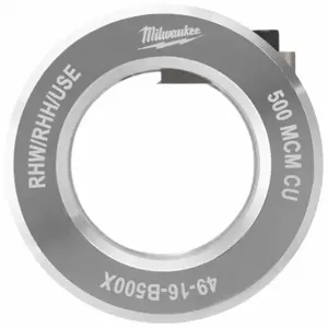 MILWAUKEE 49-16-B500X Stripping Bushing, For Copper, 500 MCM Max, RHW/RHH/USE | CT3PMW 56HF90