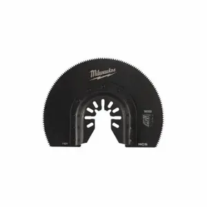 MILWAUKEE 49-25-1121 Oscillating Tool Blade, 3 1/2 Inch Blade Width, 3/4 Inch Blade Length, Straight Cutting | CT3MUT 60RK24