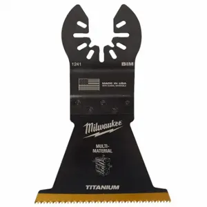 MILWAUKEE 49-25-1241 Oscillating Tool Blade, 2 1/2 Inch Blade Width, 1 5/8 Inch Blade Length, Flush Cut | CT3MUG 60YT43