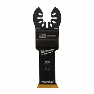 MILWAUKEE 49-25-1253 Oscillating Tool Blade, 1 1/8 Inch Blade Width, 2 3/16 Inch Blade Length | CT3MTK 60RK33