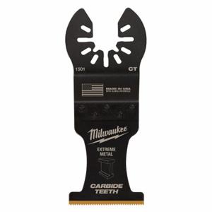 MILWAUKEE 49-25-1502 Oscillating Tool Blade, 1 3/8 Inch Blade Width, 1 1/2 Inch Blade Length | CT3MTR 60RK38
