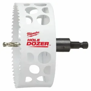 MILWAUKEE 49-56-9689 Hole Saw, 4 1/4 Inch Saw Dia, 3/5 Teeth per Inch, 1 5/8 Inch Max. Cutting Dp, Bi-Metal | CT3LBL 61UX23