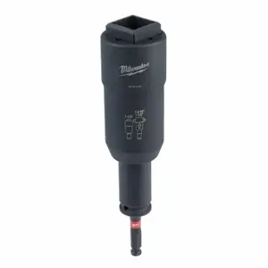 MILWAUKEE 49-66-5102 Impact Socket, 1/2 Inch Drive Size, 1/2 Inch Socket Size, 4-Point, Deep, Black Oxide | CT3LPQ 419J54