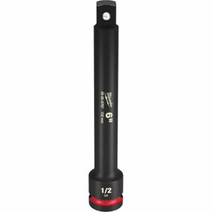 MILWAUKEE 49-66-6707 Impact Extension, 1/2 Inch Input Drive Size, 1/2 Inch Output Drive Size, 6 Inch Overall | CT3LFJ 61DN51