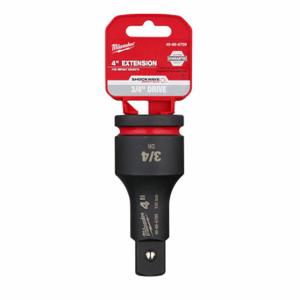 MILWAUKEE 49-66-6709 Impact Extension, 3/4 Inch Input Drive Size, 3/4 Inch Output Drive Size, 4 Inch Overall | CT3LFQ 61DN53