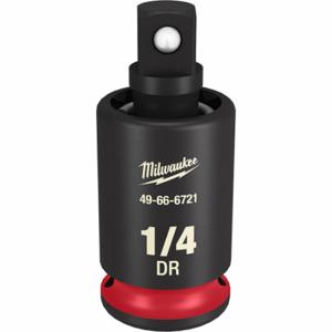 MILWAUKEE 49-66-6721 UNIVERSAL JOINT, Black Phosphate, 1/4 Inch Output Drive Size, Square | CT3PXD 61DN61
