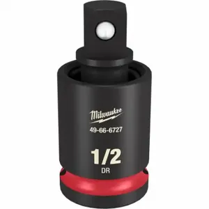 MILWAUKEE 49-66-6727 UNIVERSAL JOINT, Black Phosphate, 1/2 Inch Output Drive Size, Square | CT3PXC 61DN67