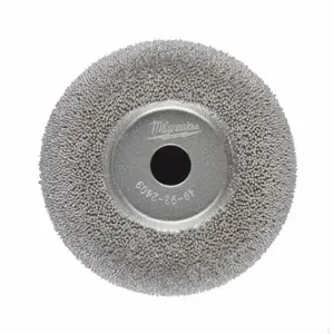 MILWAUKEE 49-93-2409 Buffing Wheel, Flared Design, 2 1/2 Inch Dia, 1 1/8 Inch Thick | CT3HCZ 61UU52